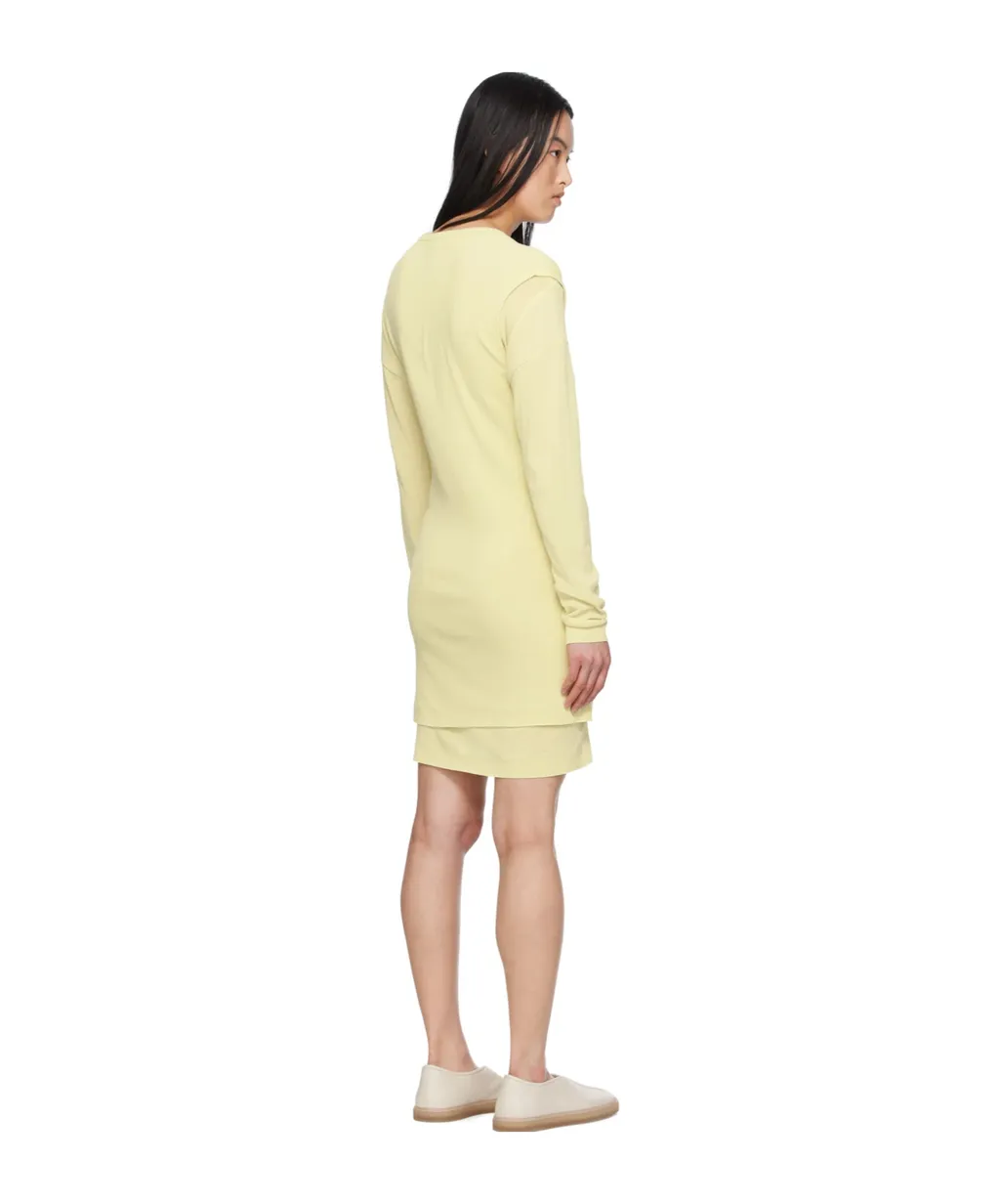 Long Sleeved Knitted Mini Dress