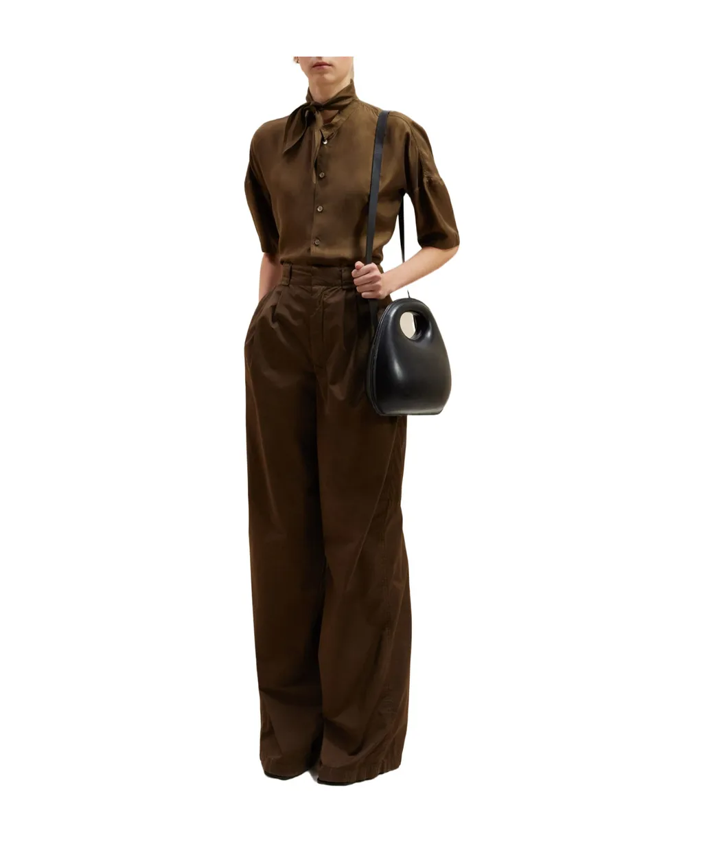 Wide-Legged Casual Pants