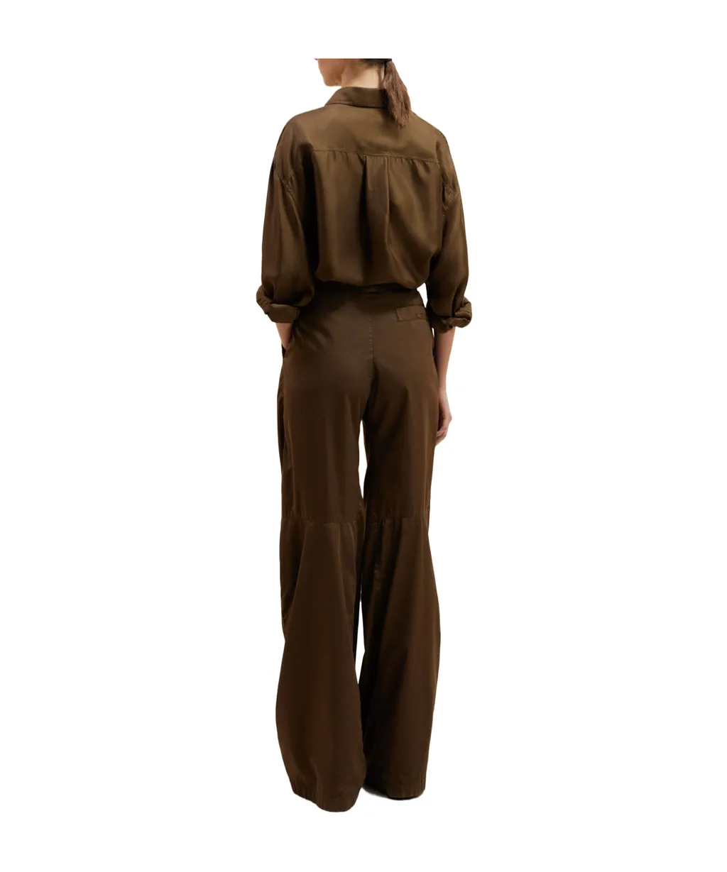 Wide-Legged Casual Pants