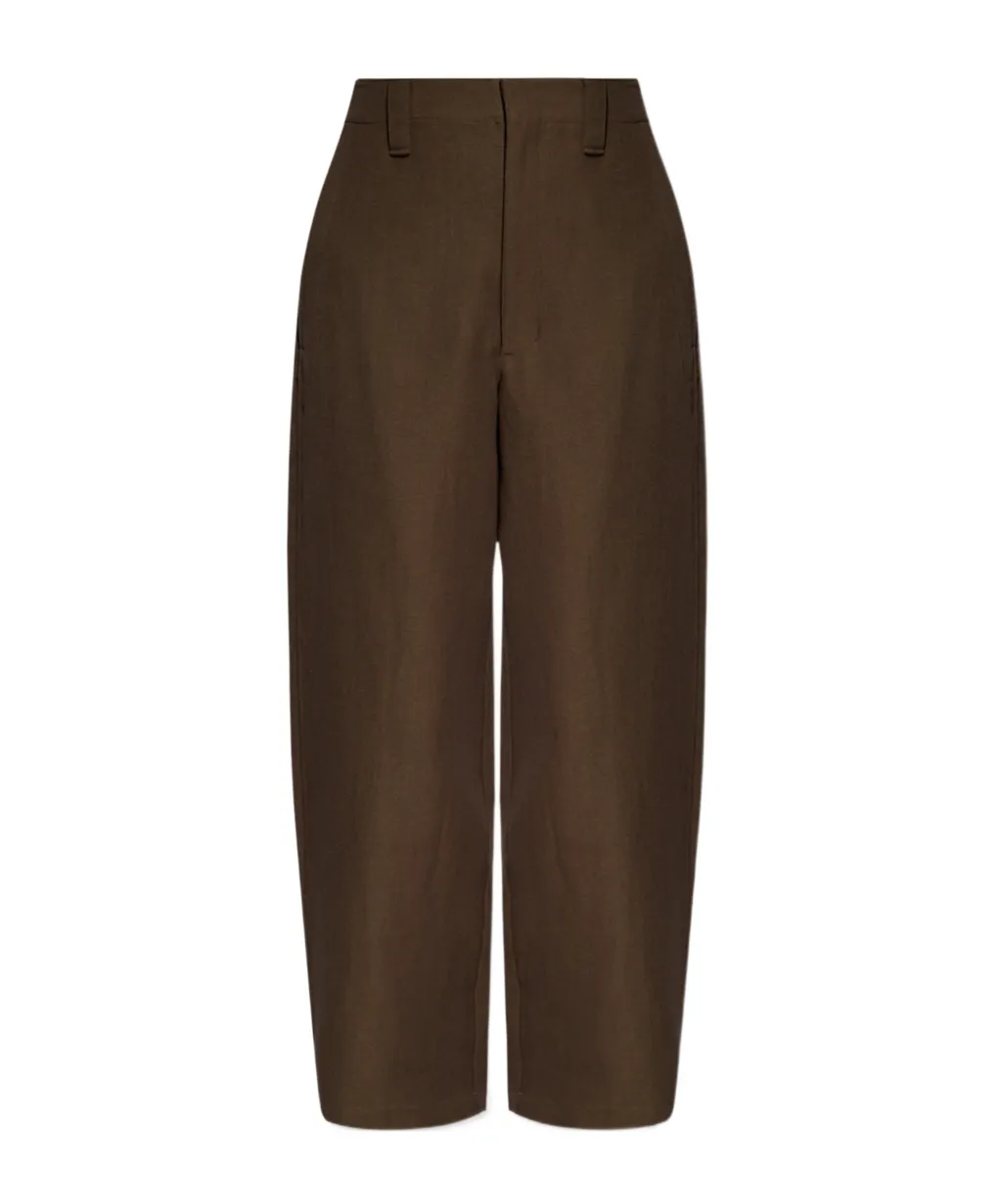 Wide Leg Tailored Trousers