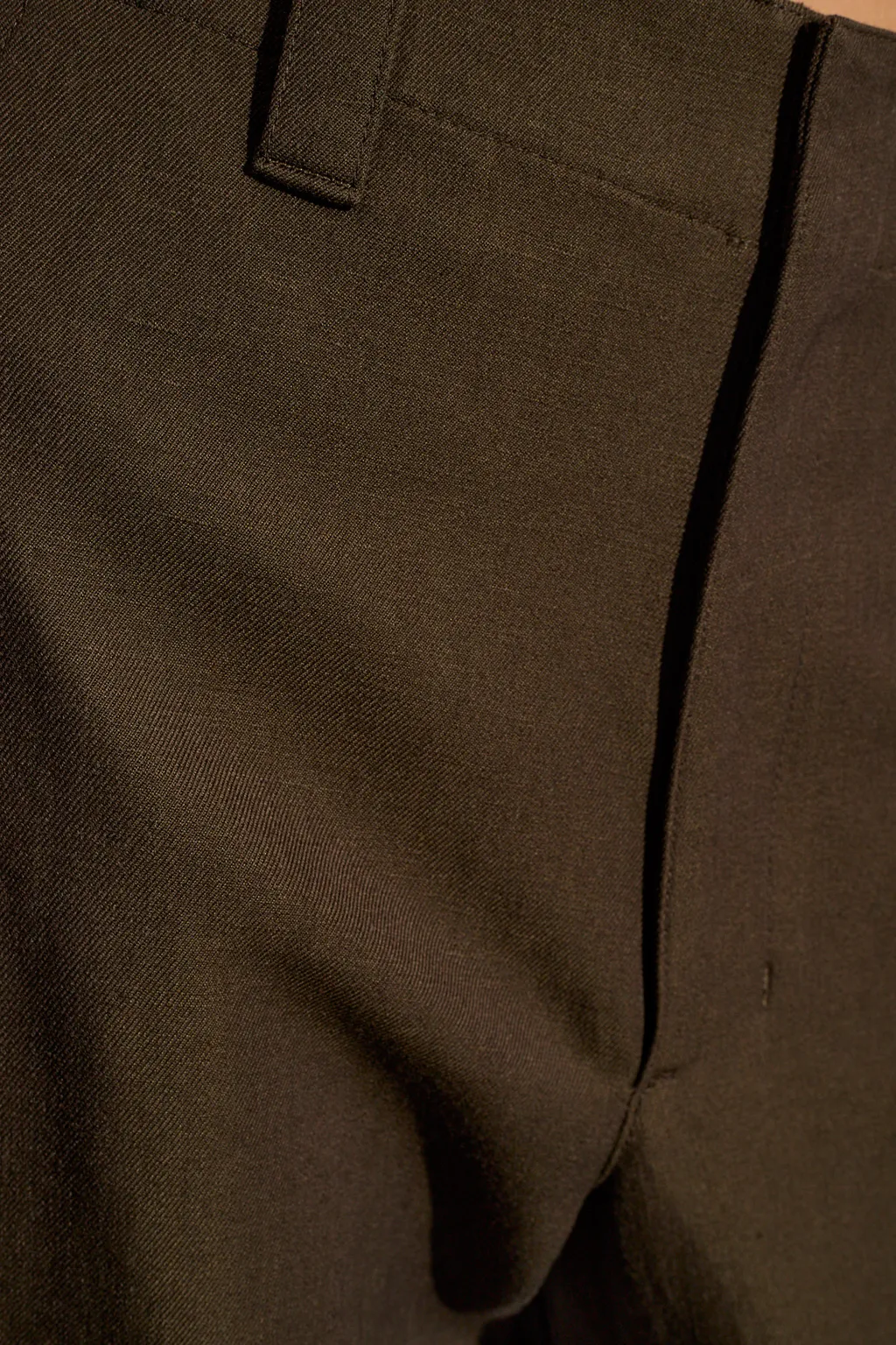 Wide Leg Tailored Trousers
