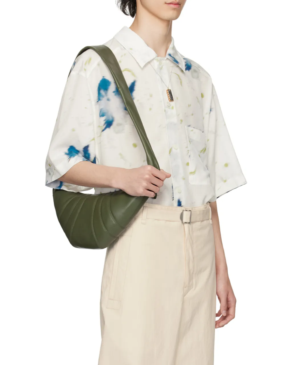 Flower Pattern Short-Sleeved Shirt