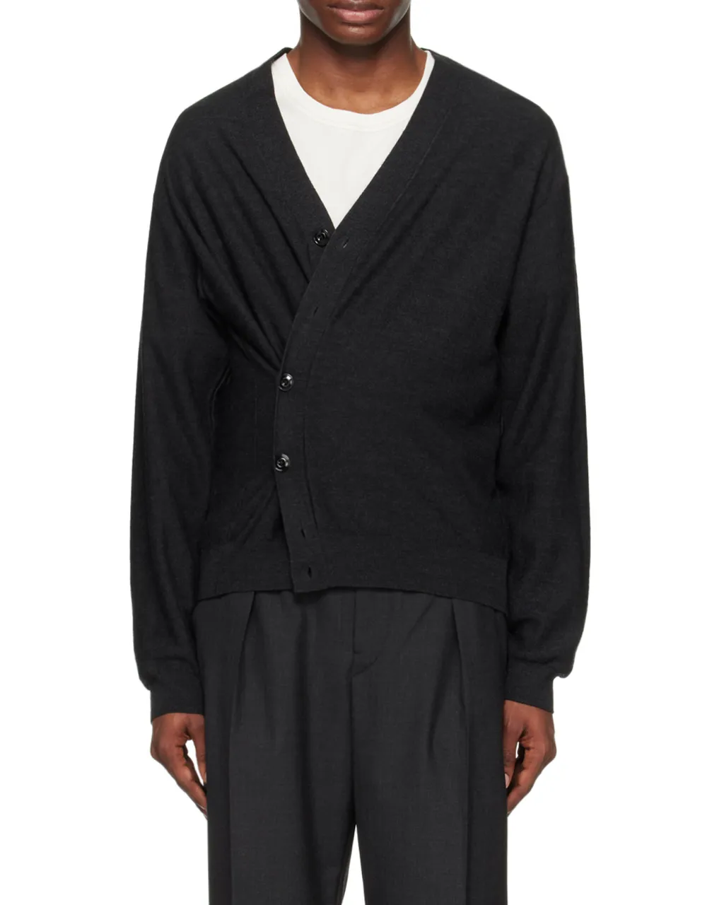 V-Neck Knitted Cardigan