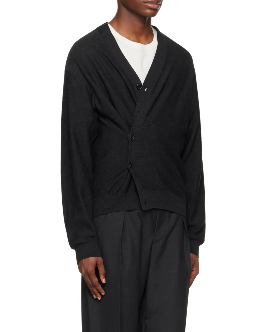 V-Neck Knitted Cardigan