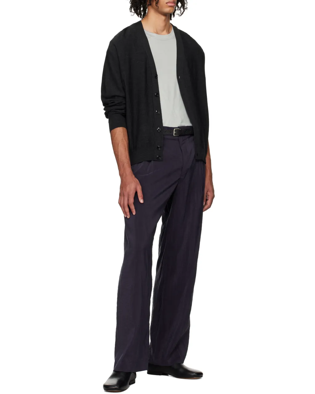 V-Neck Knitted Cardigan