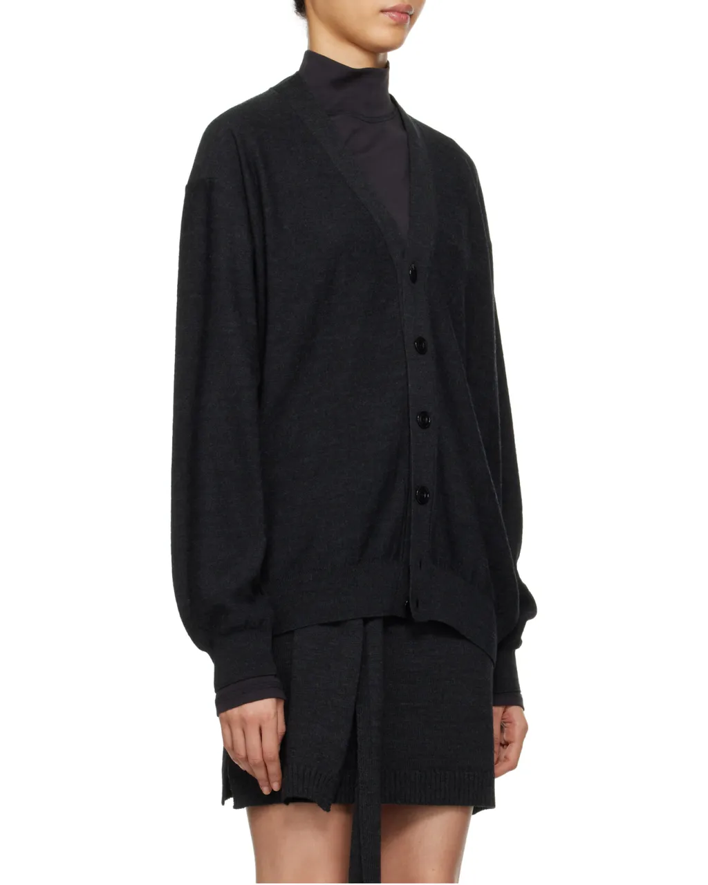 V-Neck Knitted Cardigan