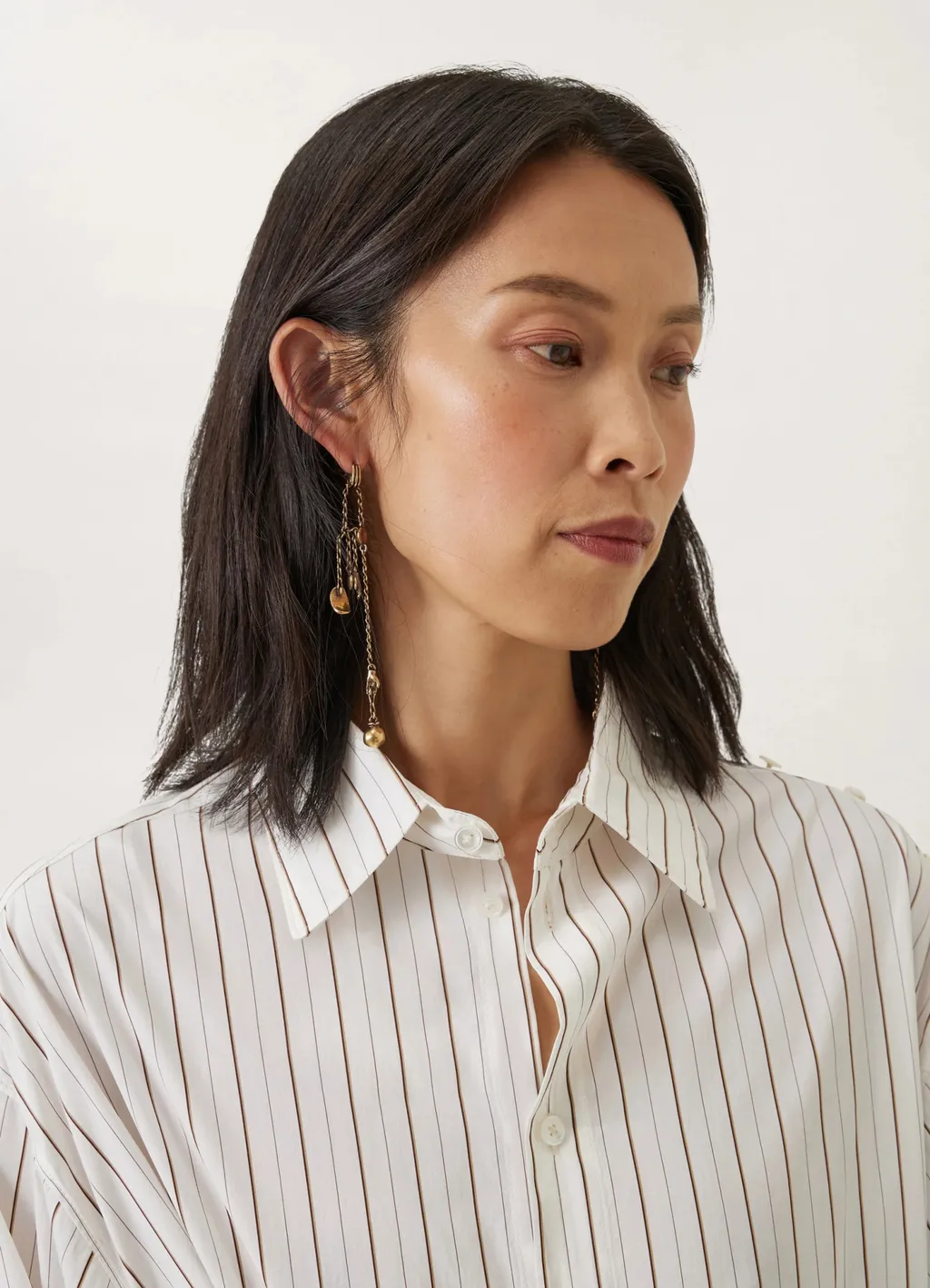 Charm Chain Drop Earrings