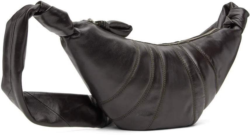 Croissant Panelled Small Shoulder Bag