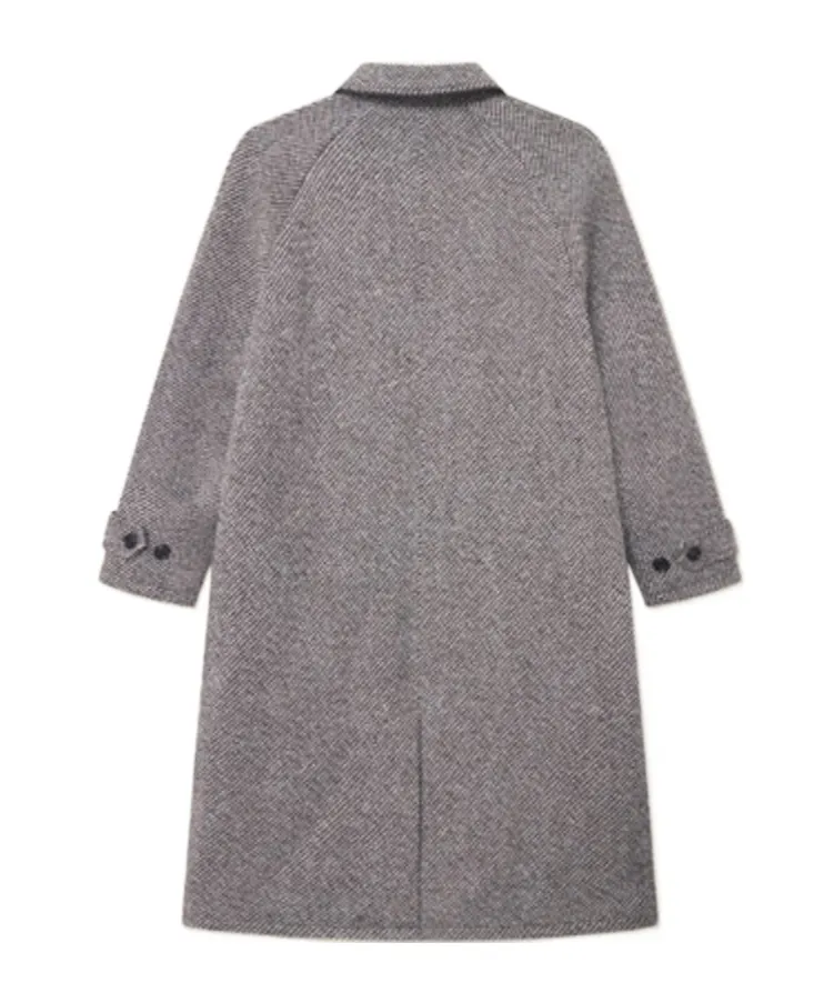 Michael Twill Wool Coat
