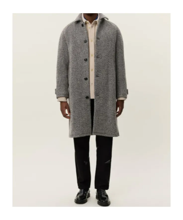 Michael Twill Wool Coat