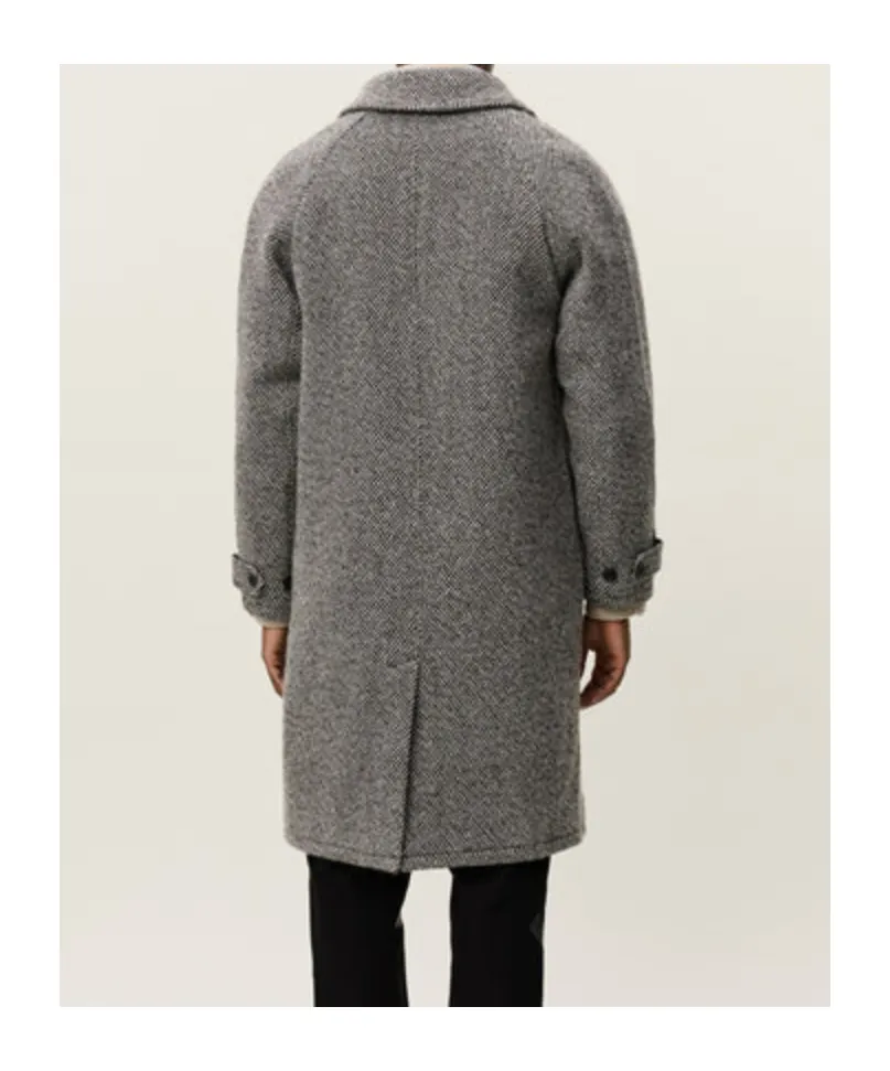 Michael Twill Wool Coat