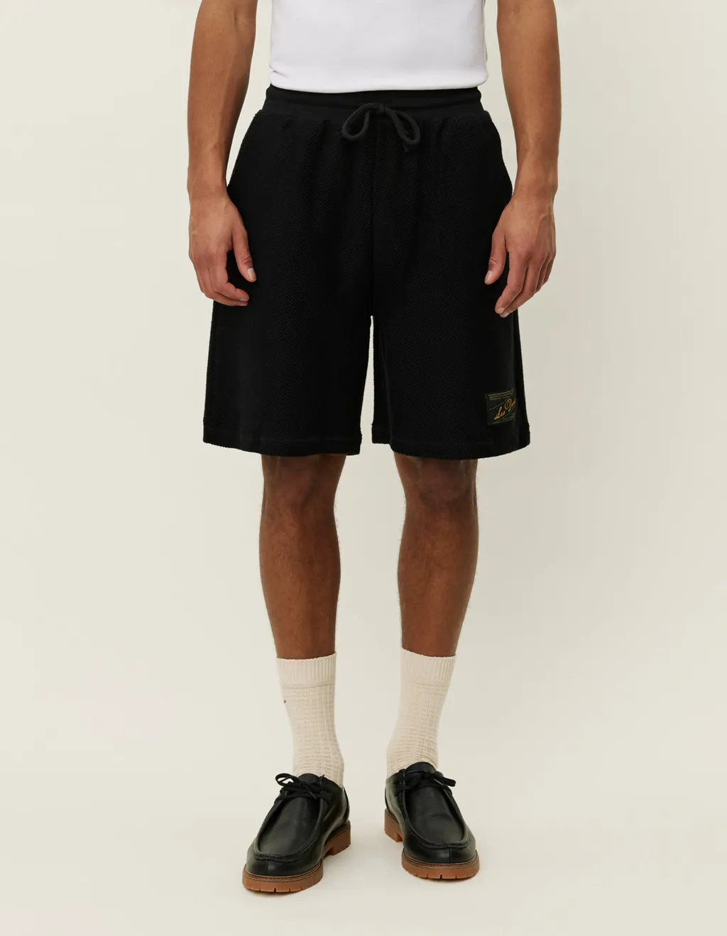 Reverse-Weave Shorts