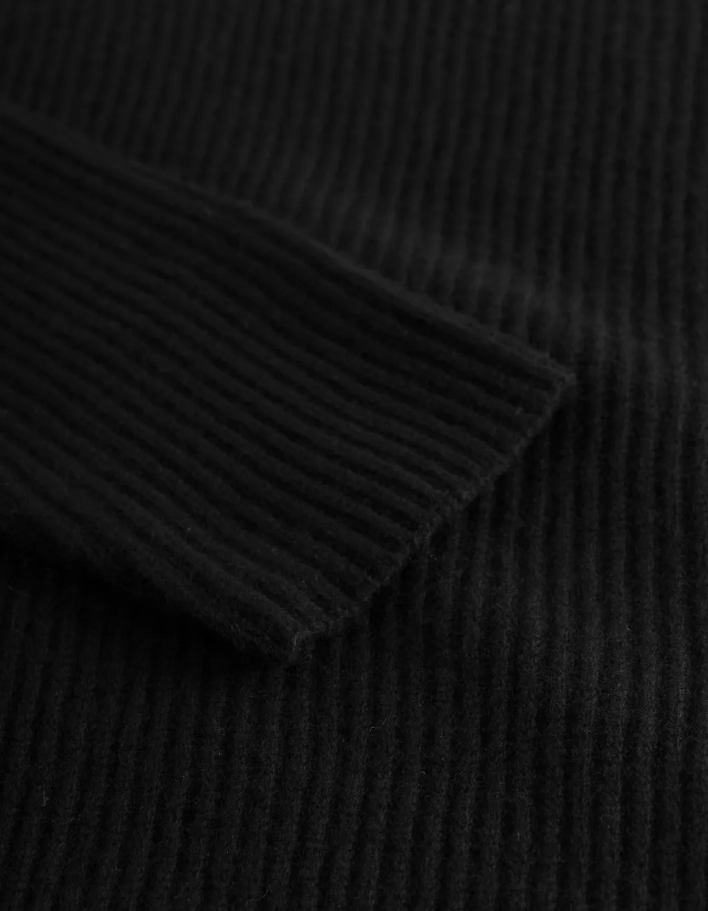 Long-Sleeved Wool Sweater