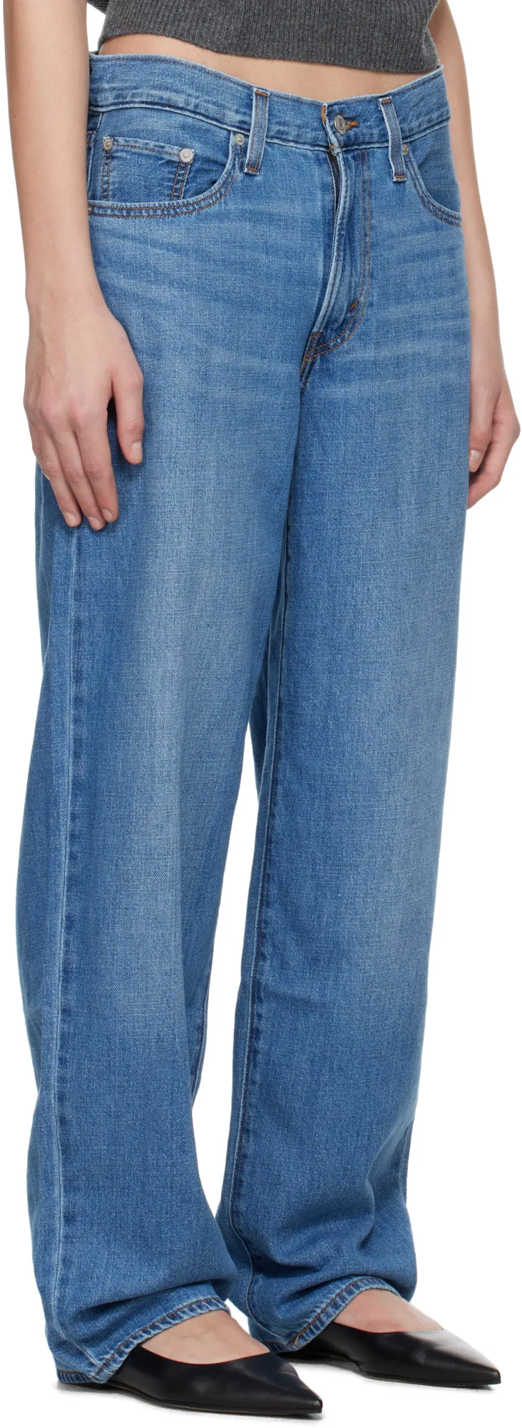 Logo-Patch Jeans