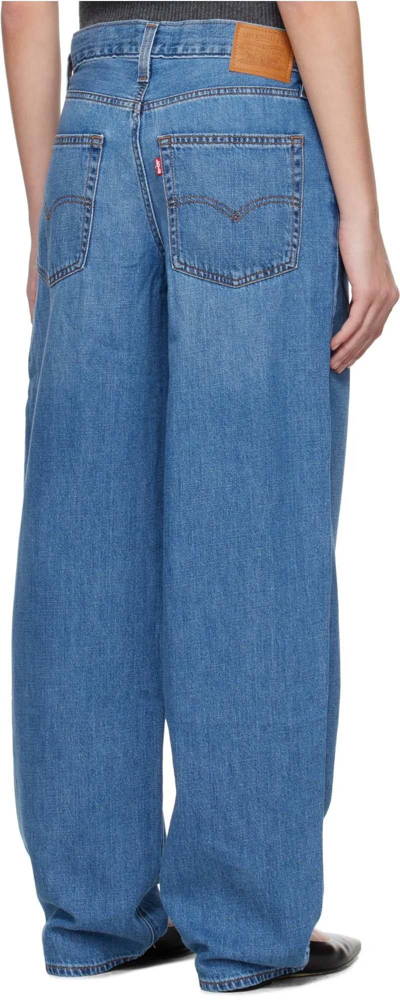 Logo-Patch Jeans