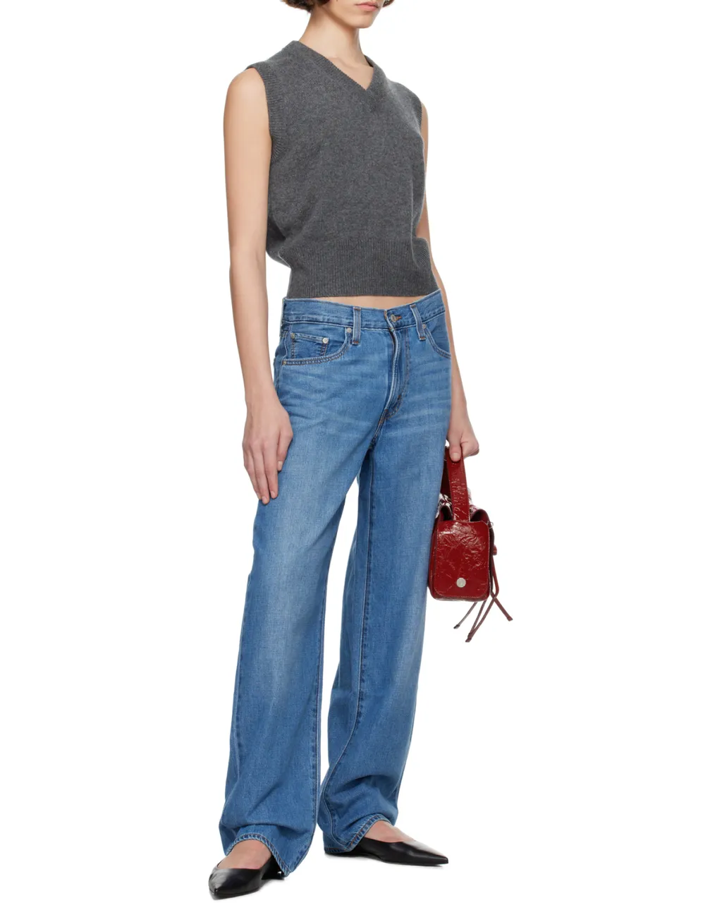 Logo-Patch Jeans