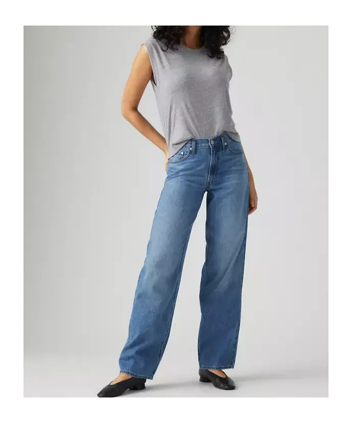 Logo-Patch Jeans