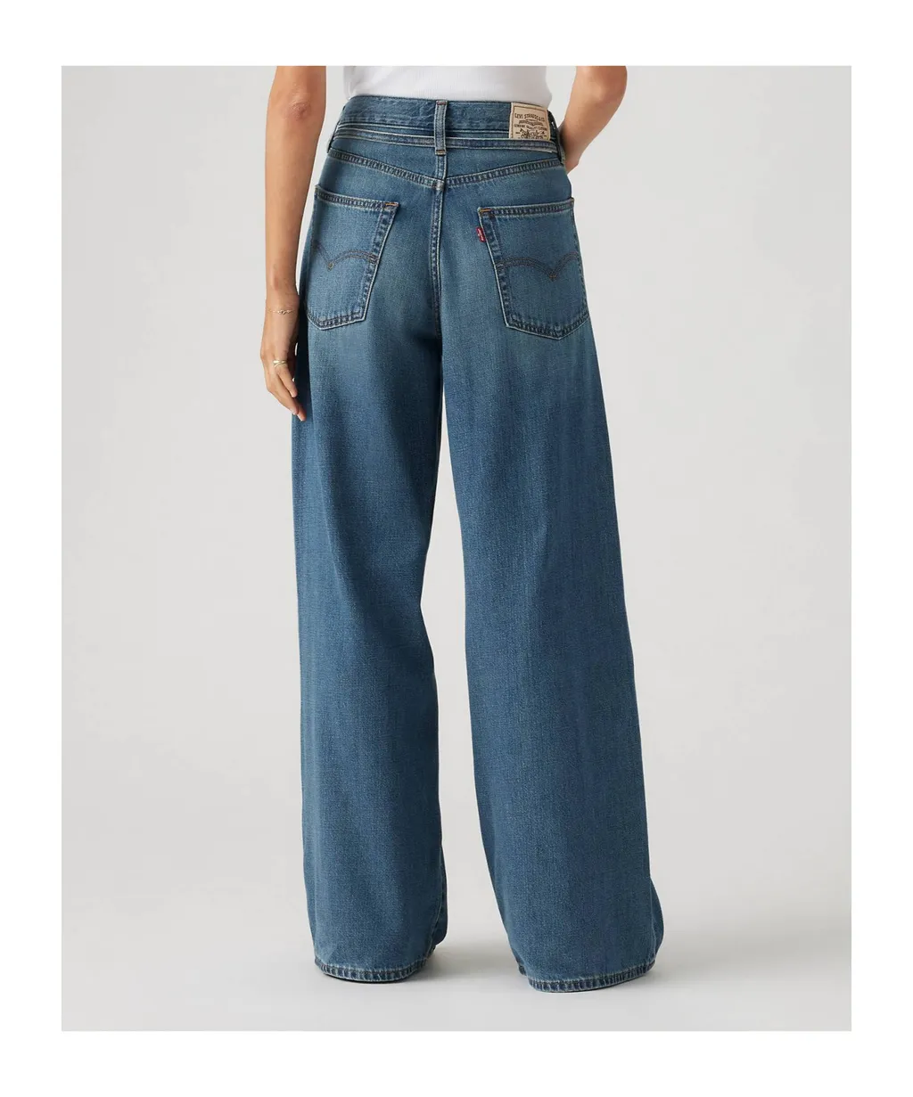 Wide Leg Tie Waist Jeans