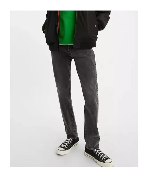Logo-Patch Straight-Leg Jeans