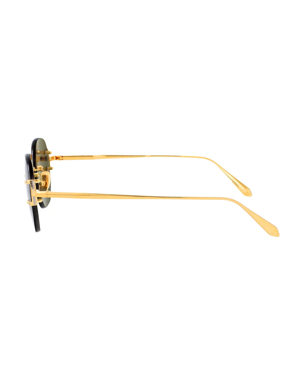 Geometric-Frame Sunglasses
