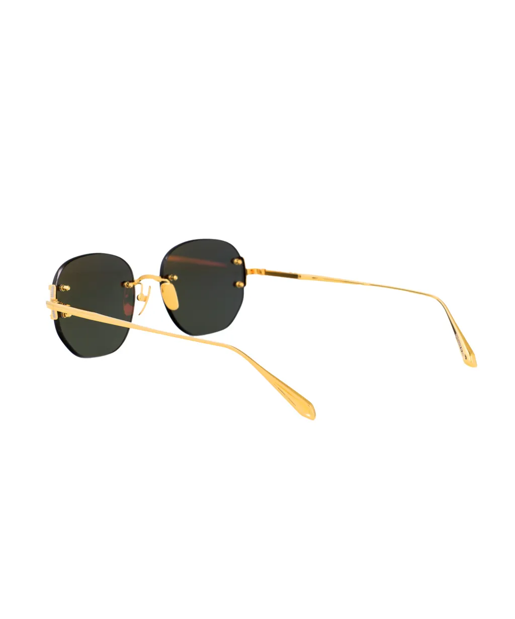 Geometric-Frame Sunglasses
