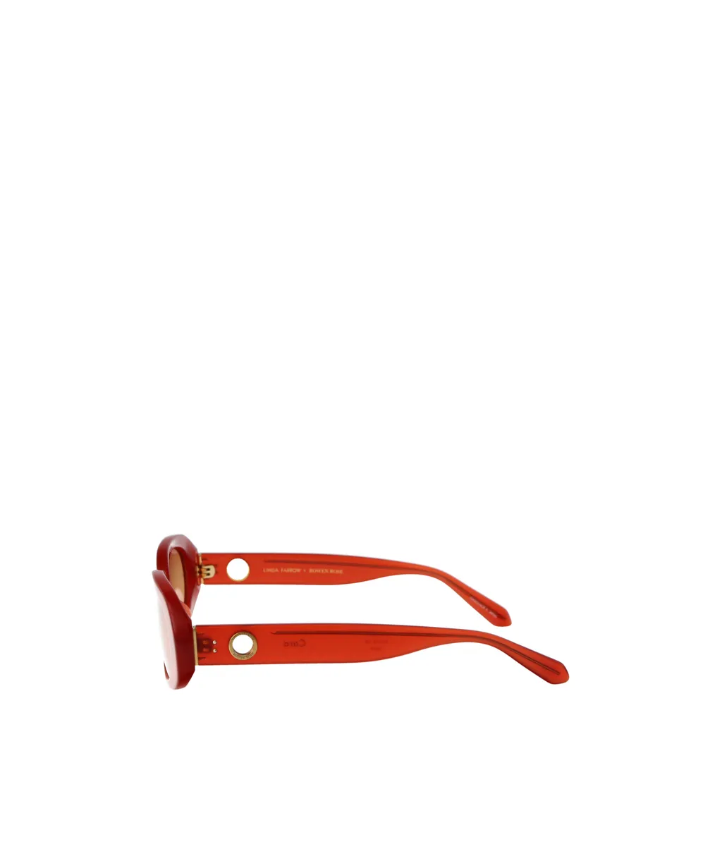 Cara Oval Frame Sunglasses