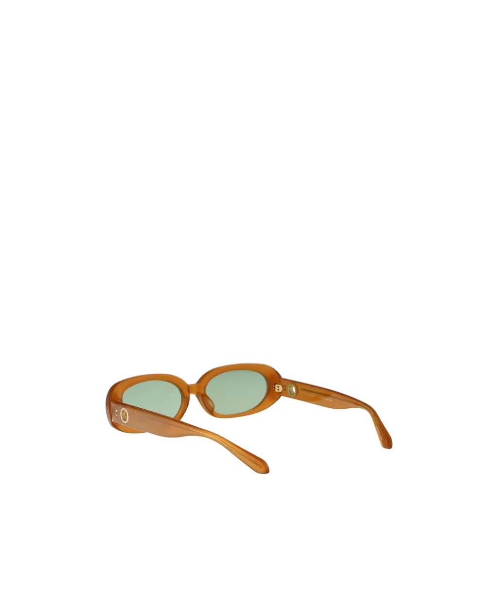 Cara Oval Frame Sunglasses