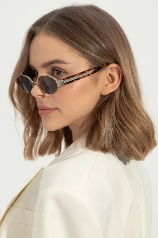 Sadie Oval Frame Sunglasses