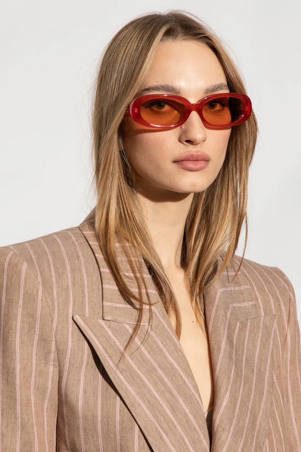 Cara Oval Frame Sunglasses