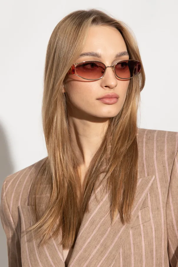 Shelby Oval Frame Sunglasses