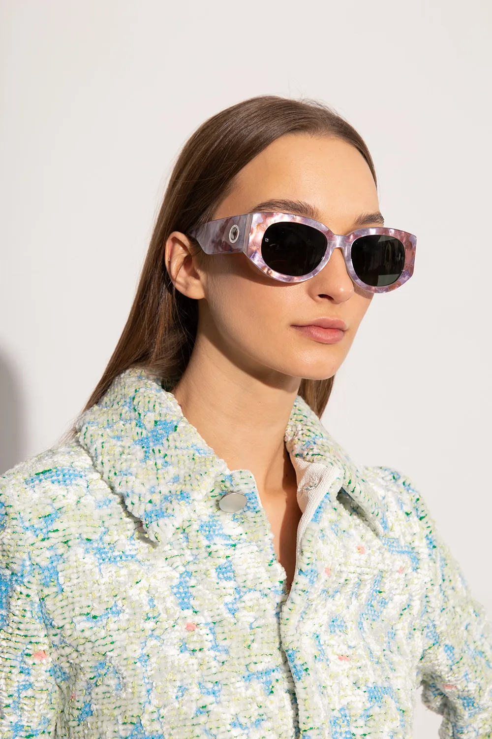 Debbie Floral Printed Sunglasses