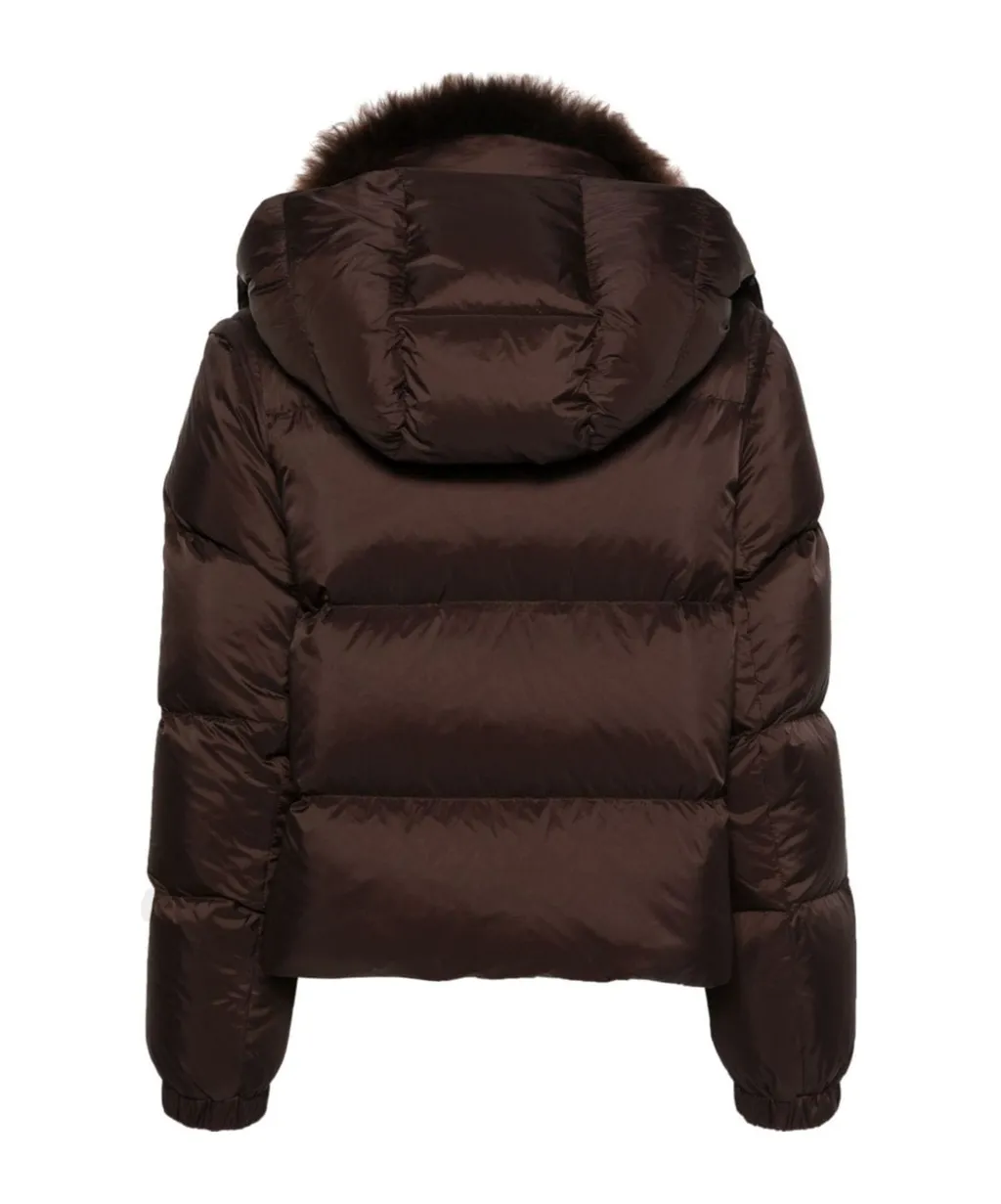Long-Sleeved Down Jacket