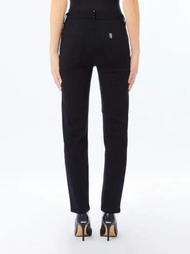 Faux Leather Slim Fit Trousers