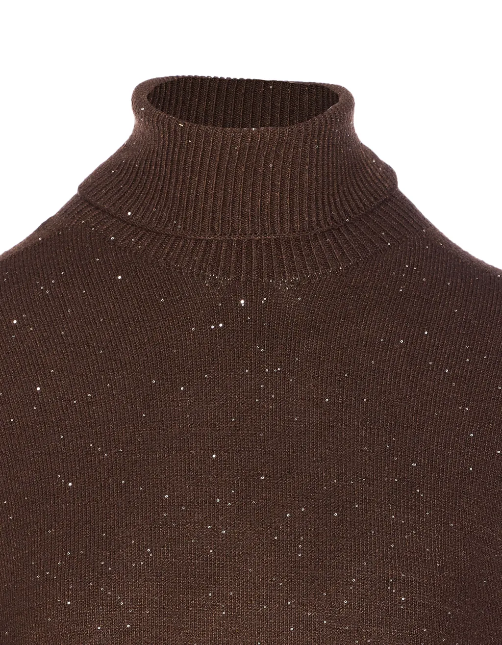 Micro-Sequins Knit Dress