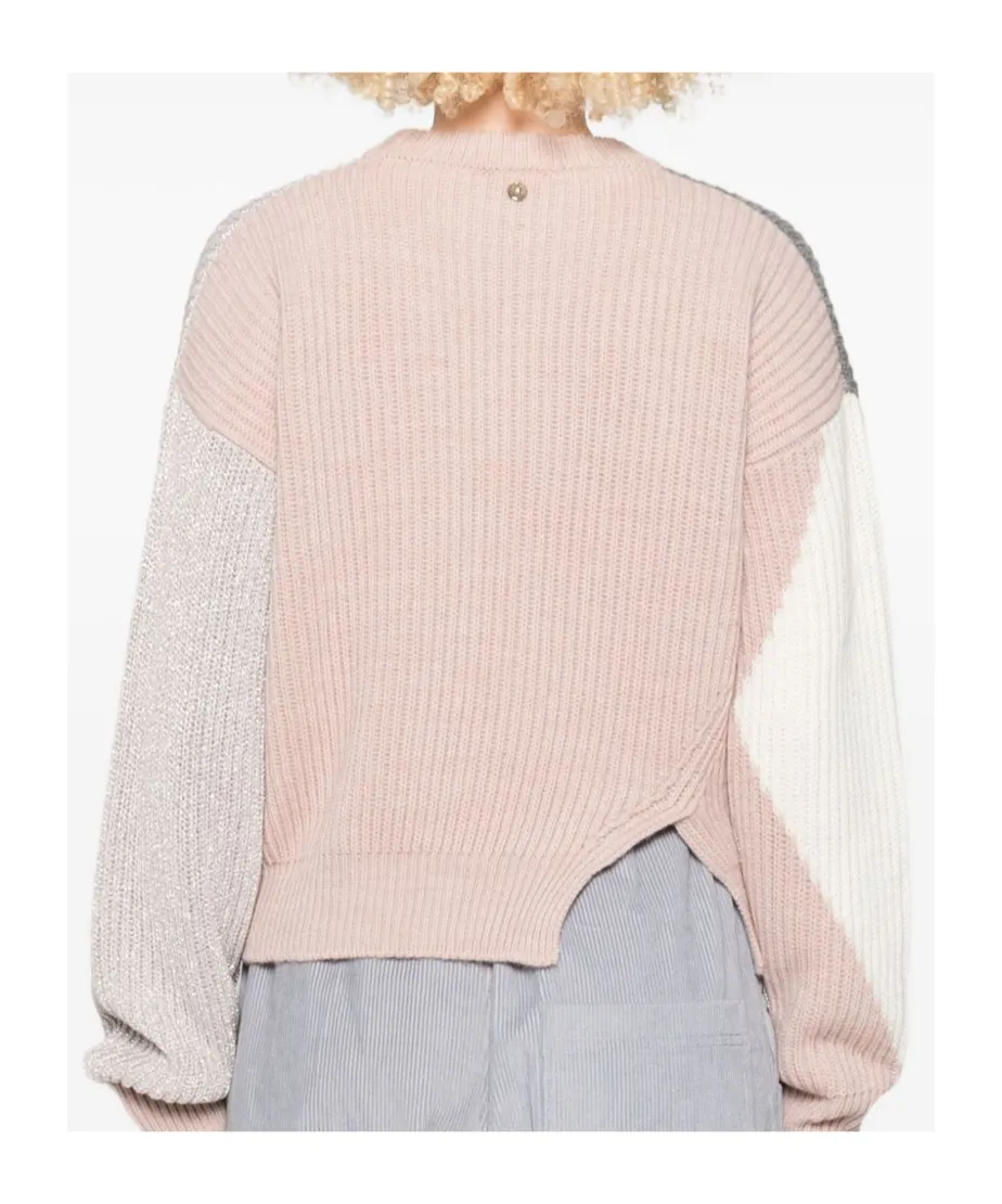 Geometric-Pattern Wool Sweater