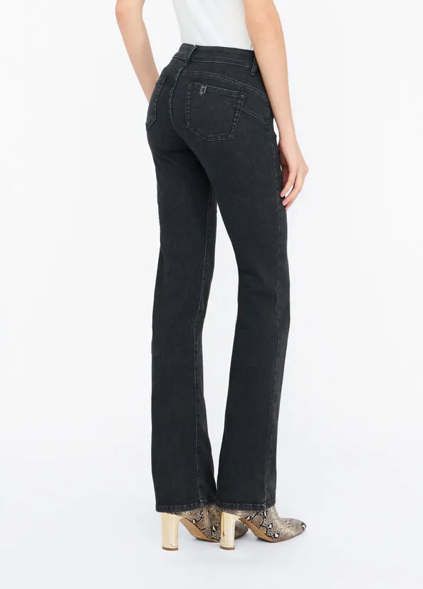 Bootcut Bottom Up Jeans