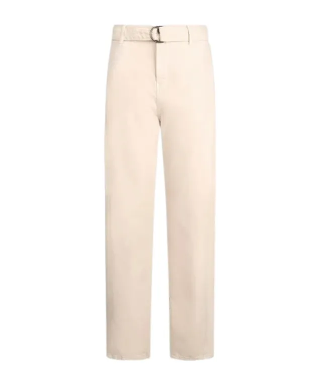 Logo Patch Straight-Leg Jeans