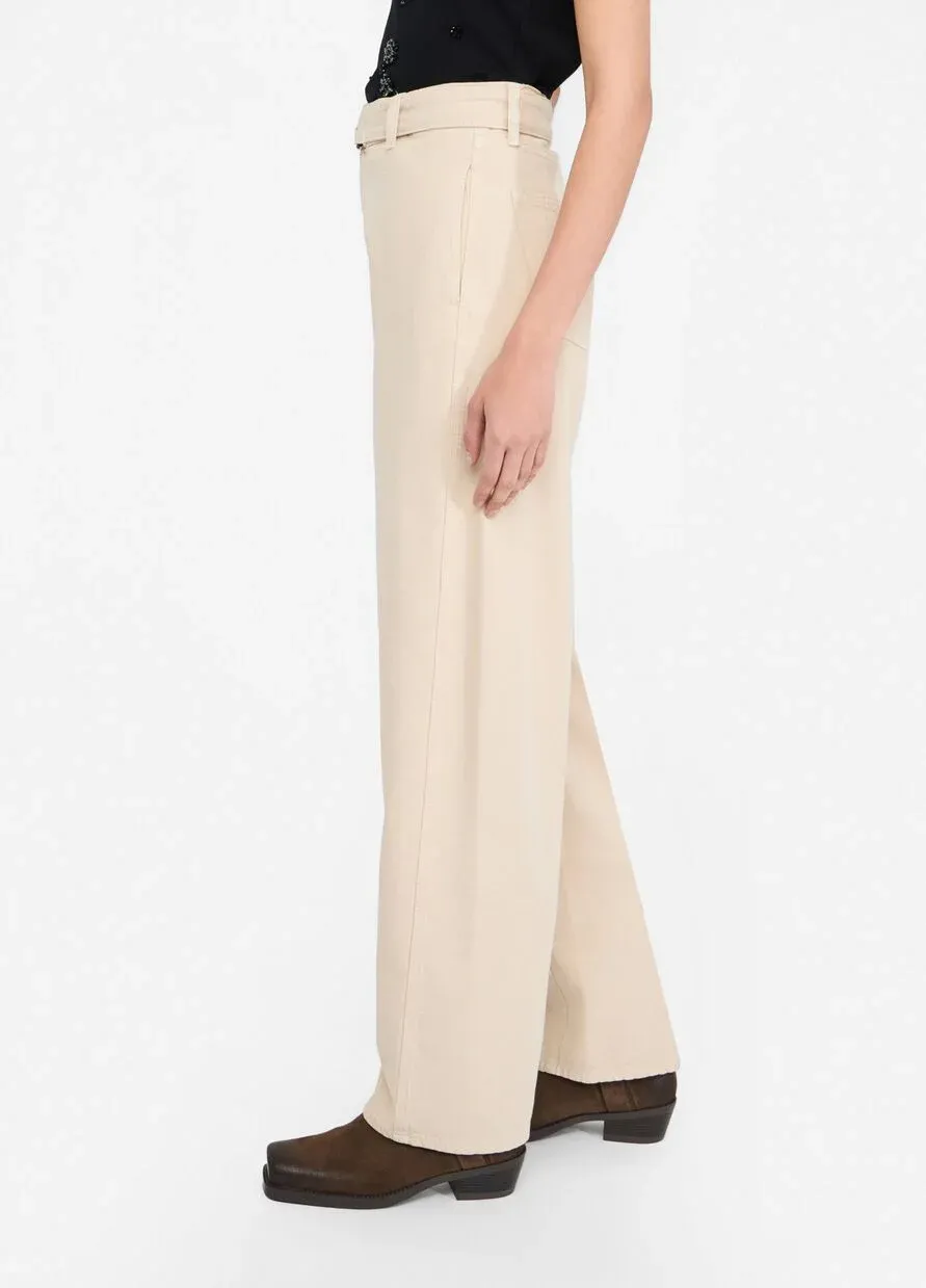 Logo Patch Straight-Leg Jeans