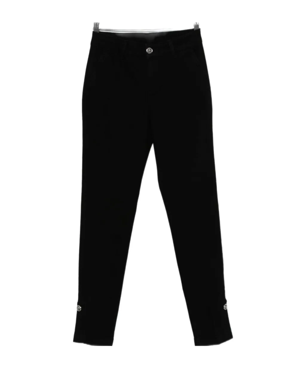 Button-Detailed Trousers