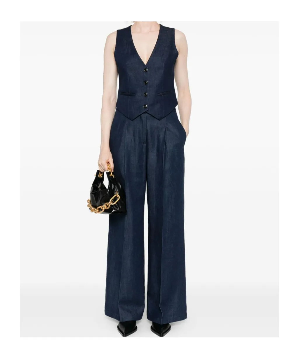 Button-Fastening Waistcoat