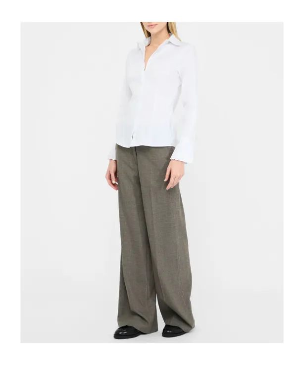 Pleated Cuff Shirt