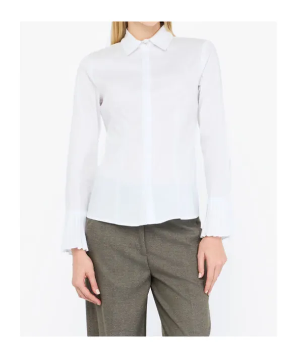 Pleated Cuff Shirt