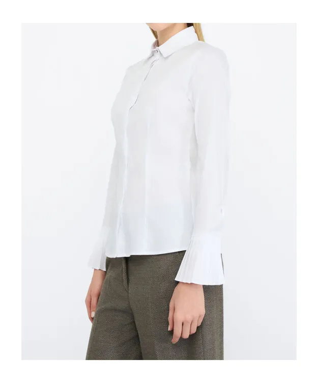 Pleated Cuff Shirt