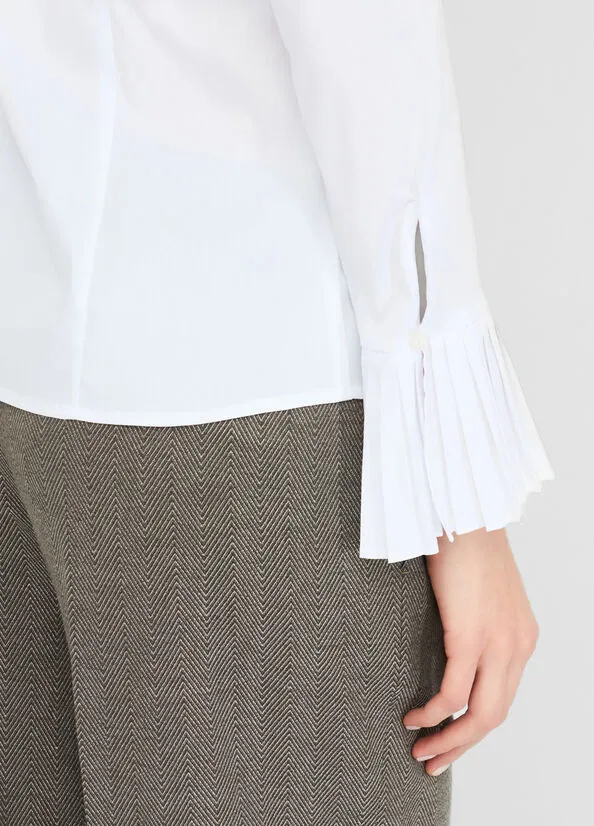 Pleated Cuff Shirt