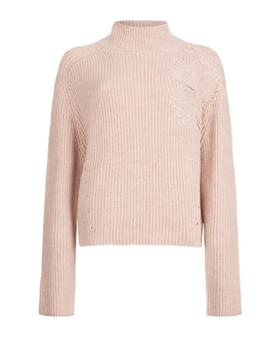 Knitted High-Neck Jumper