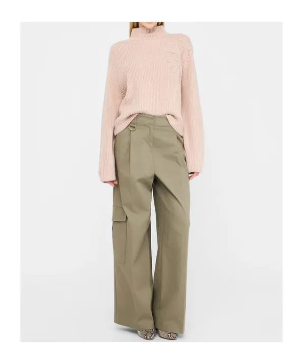 Knitted High-Neck Jumper