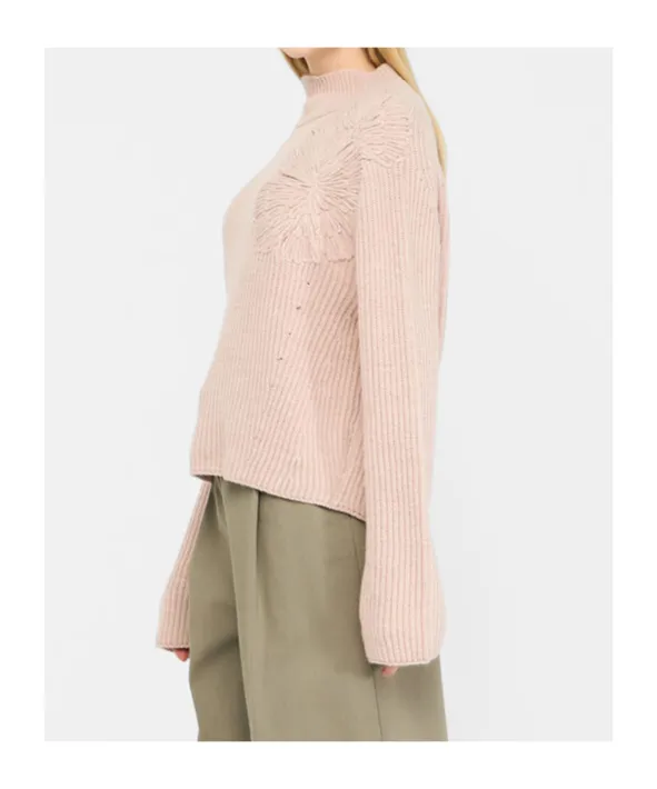 Knitted High-Neck Jumper