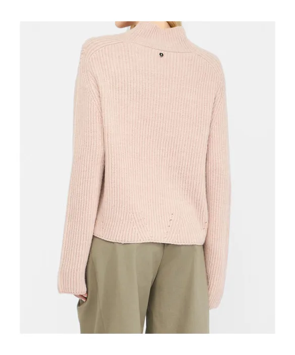 Knitted High-Neck Jumper