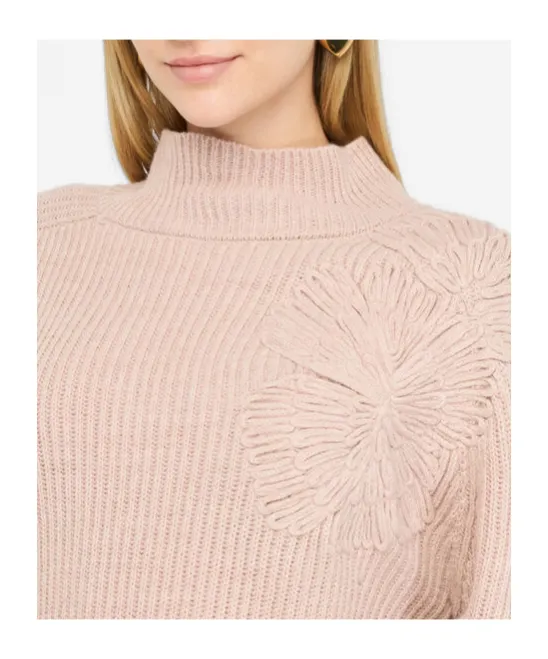 Knitted High-Neck Jumper