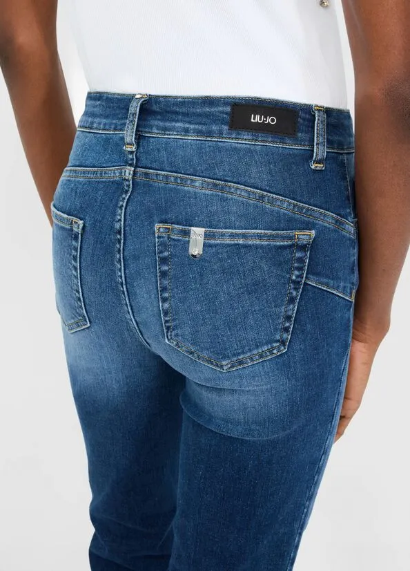 High-Waisted Flare Jeans